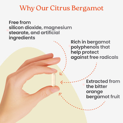 Citrus Bergamot 500mg - 60 Capsules