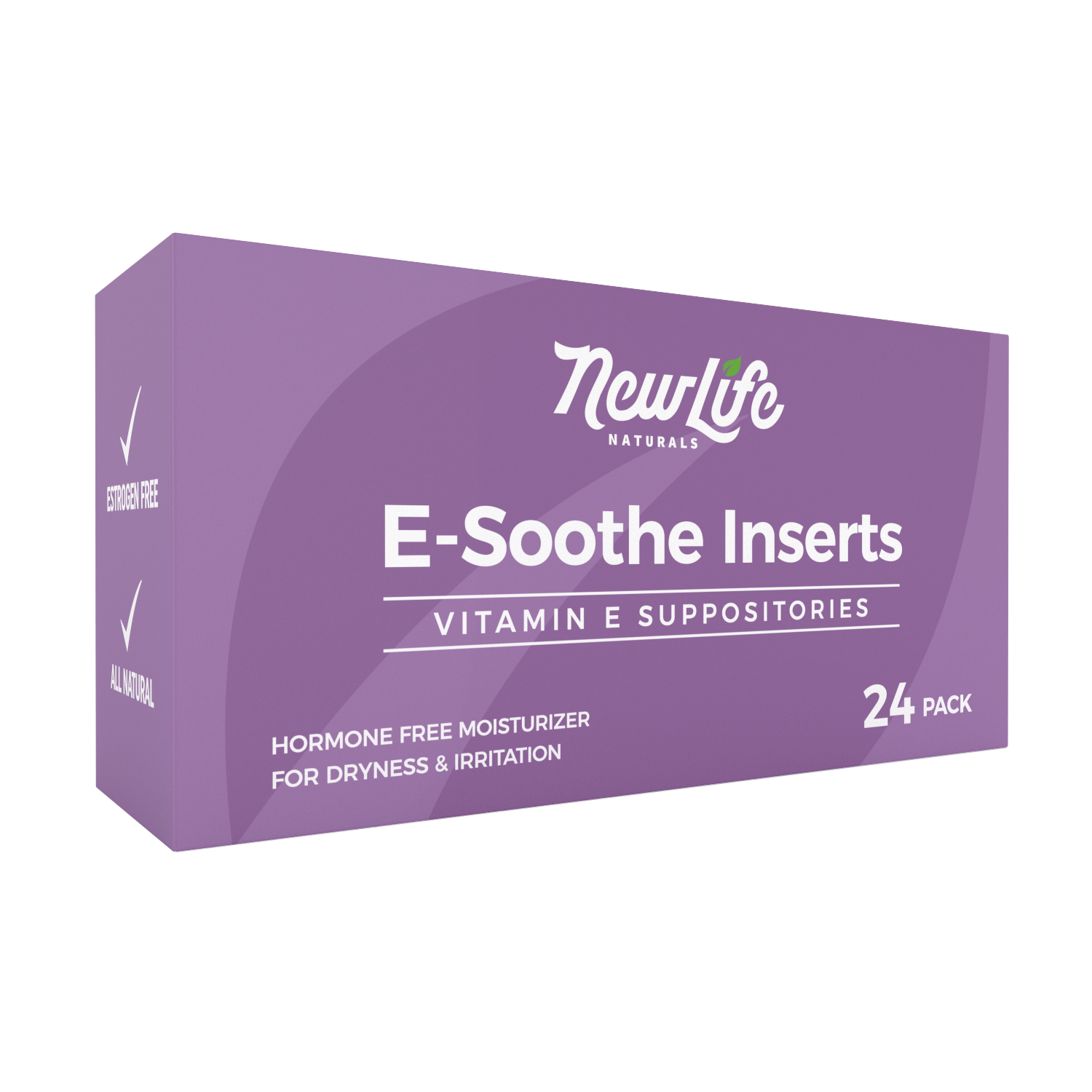 Vitamin E Vaginal Suppositories - 24 Count – NewLife Naturals