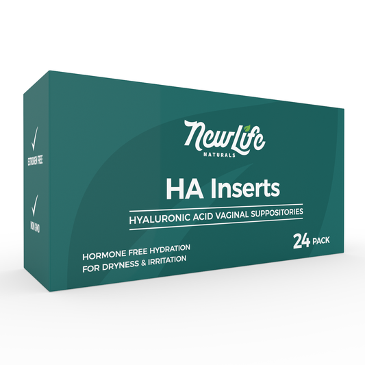 Hyaluronic Acid Vaginal Suppositories - 24 Count